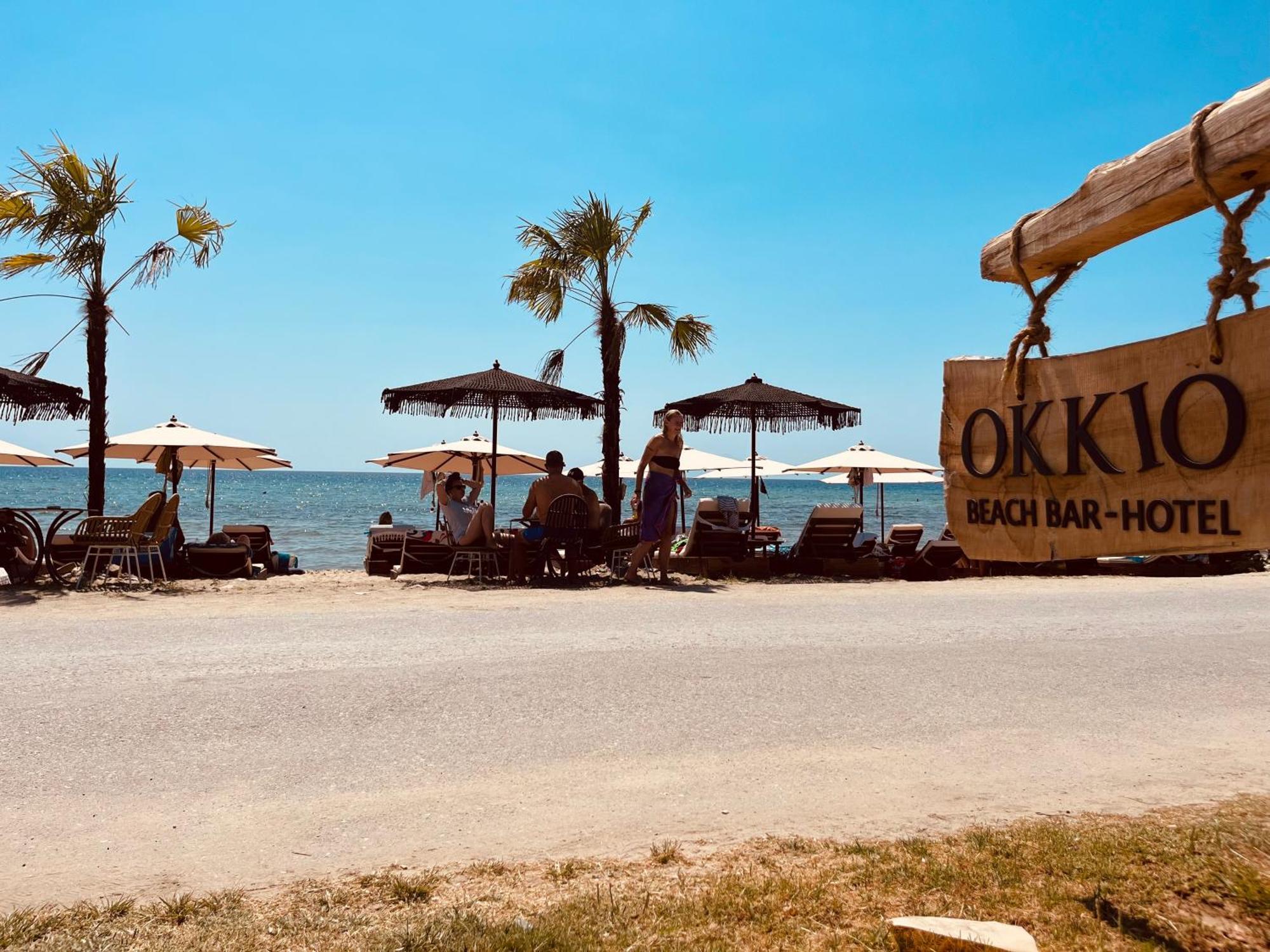 Apartmán Okkio Sea View Vergia Exteriér fotografie