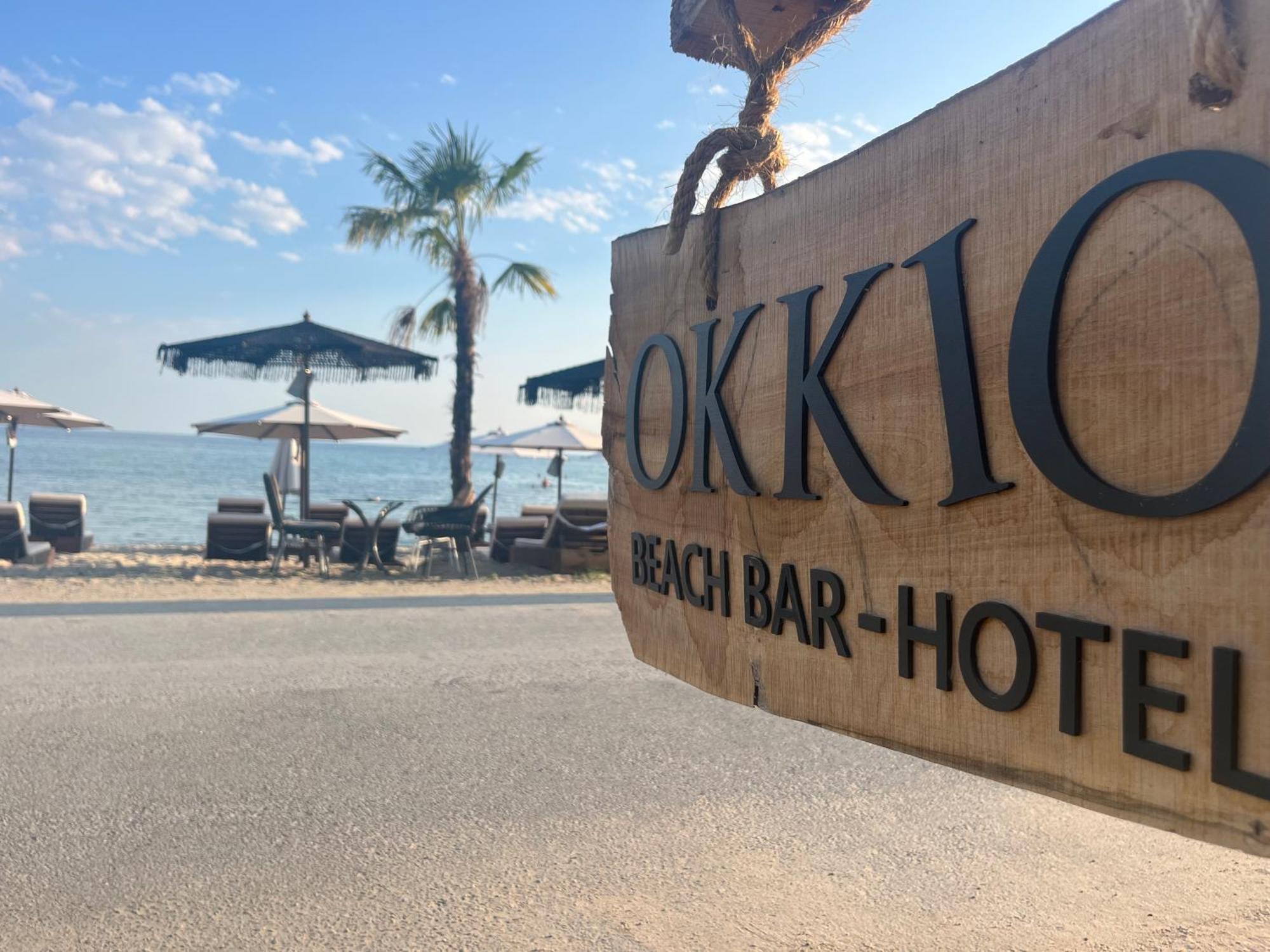 Apartmán Okkio Sea View Vergia Exteriér fotografie