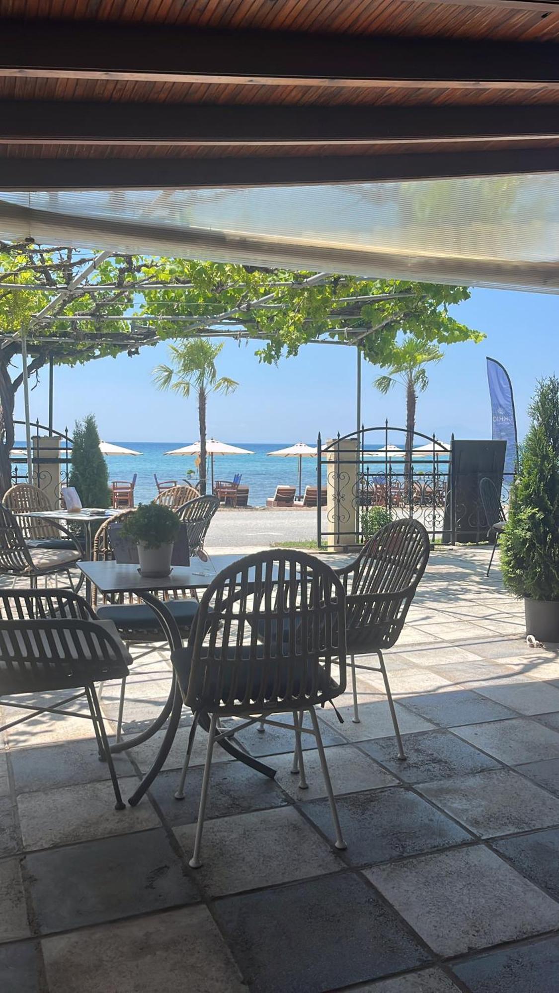 Apartmán Okkio Sea View Vergia Exteriér fotografie