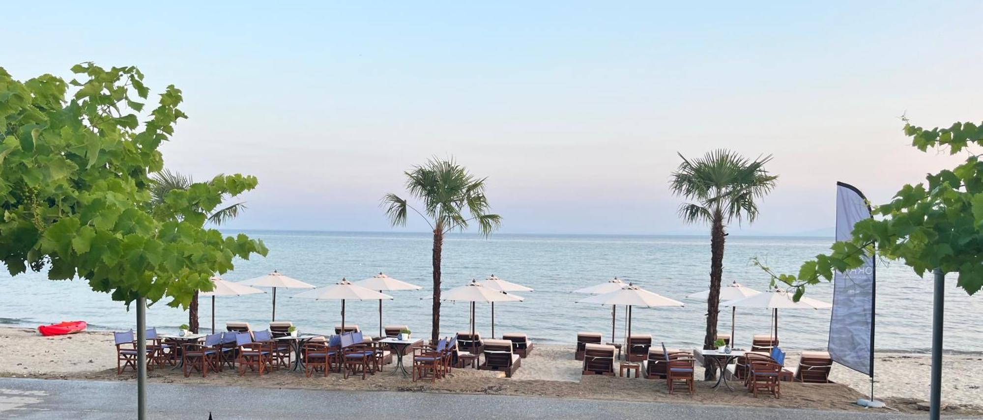 Apartmán Okkio Sea View Vergia Exteriér fotografie