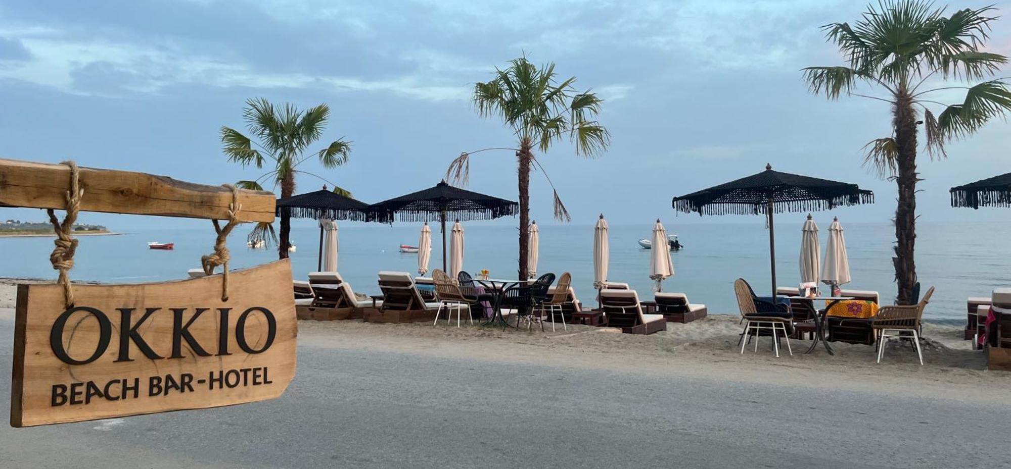 Apartmán Okkio Sea View Vergia Exteriér fotografie