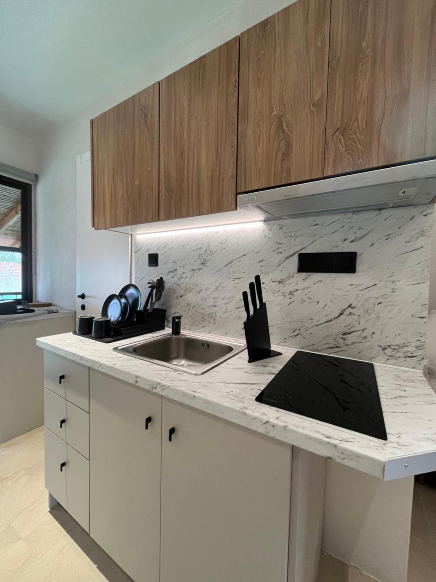 Apartmán Okkio Sea View Vergia Exteriér fotografie