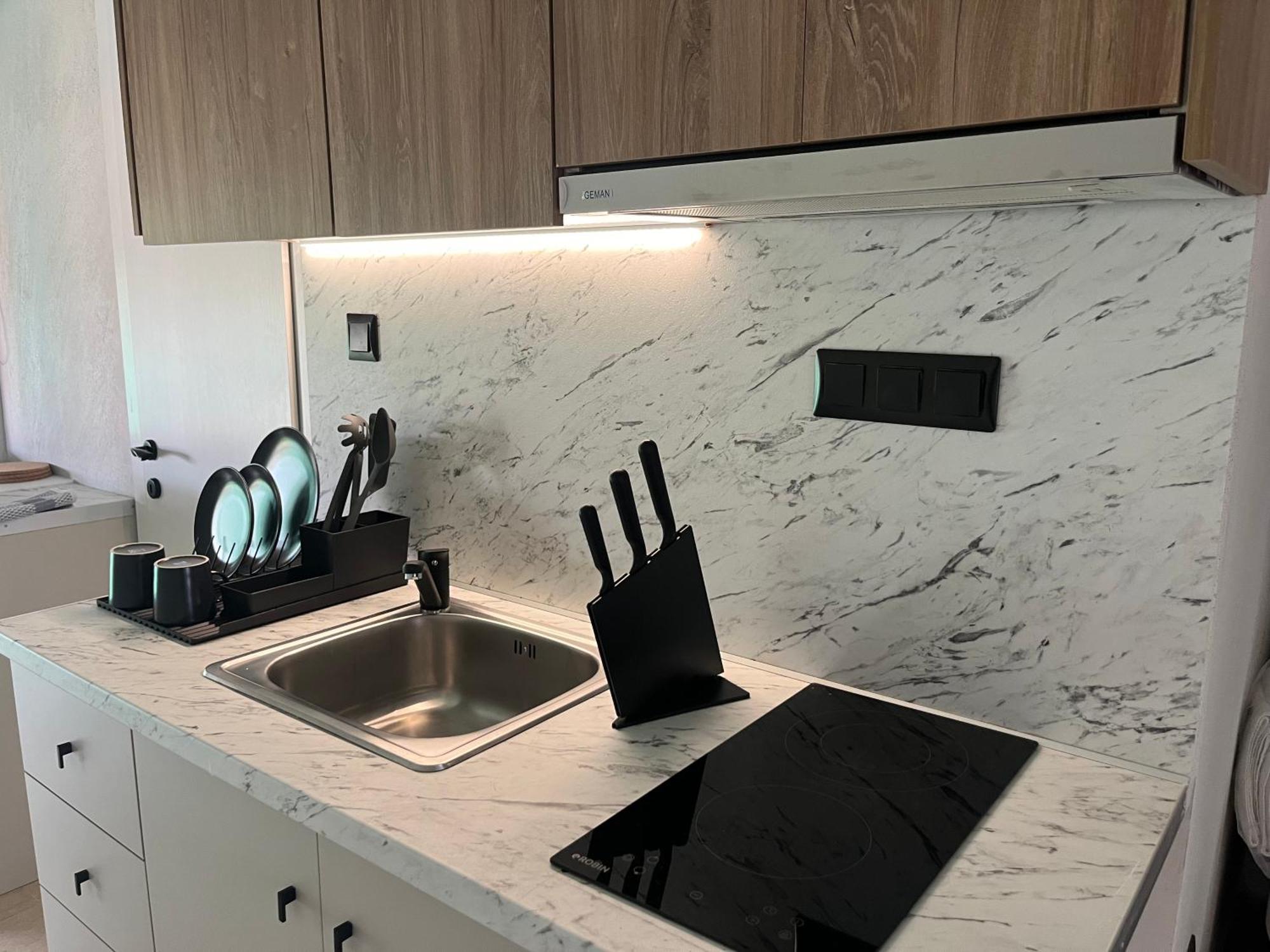 Apartmán Okkio Sea View Vergia Exteriér fotografie